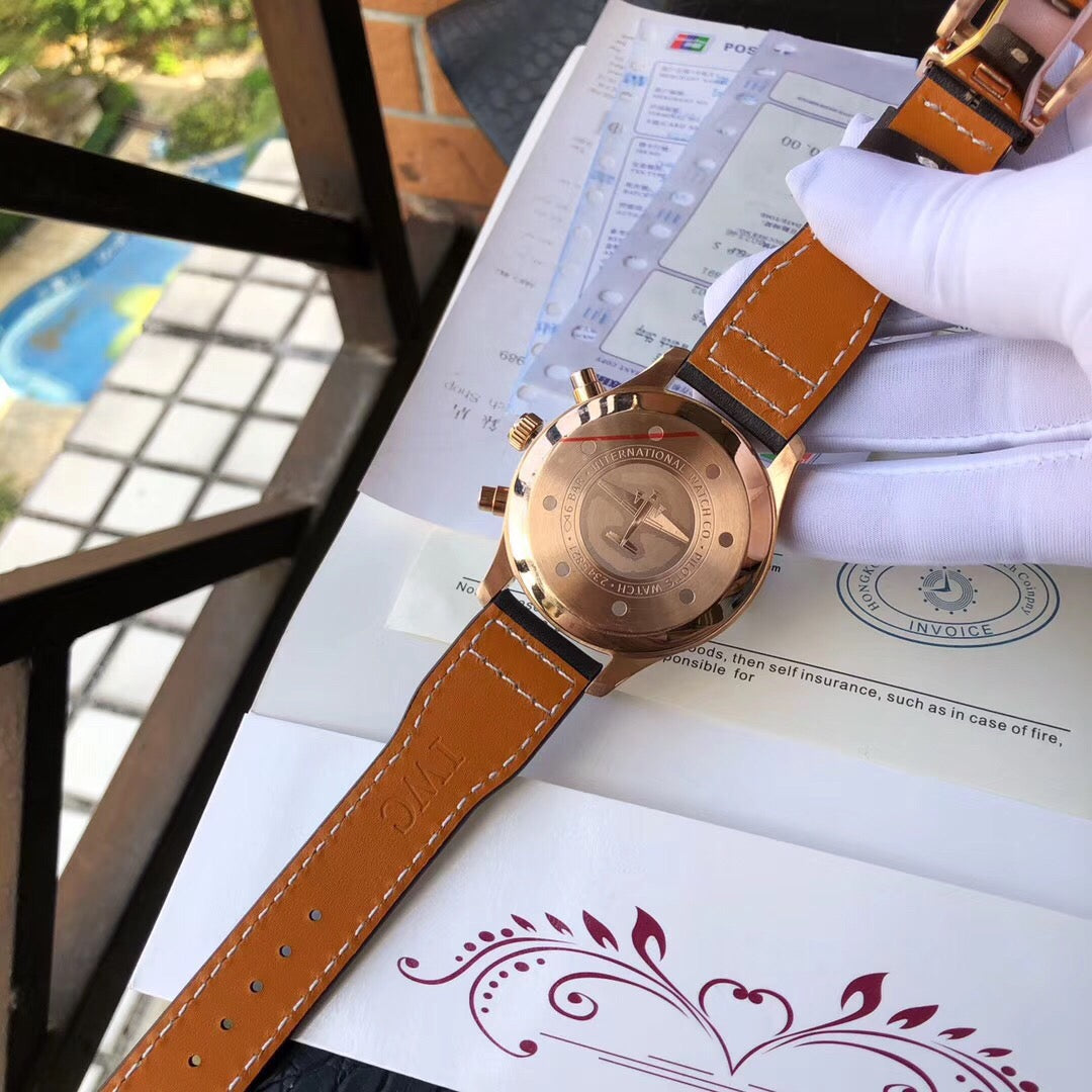 Pilot Chronograph Men's Watch 44MM