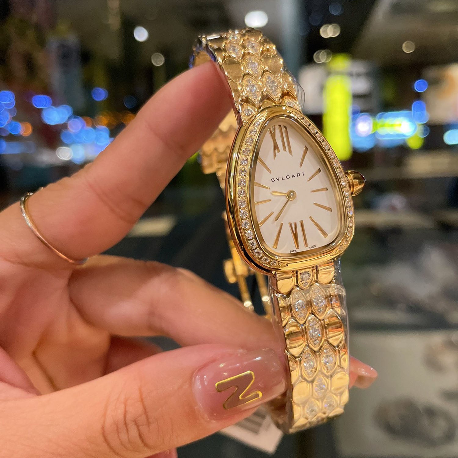 new Octo Finissimo watch-diamond-studded