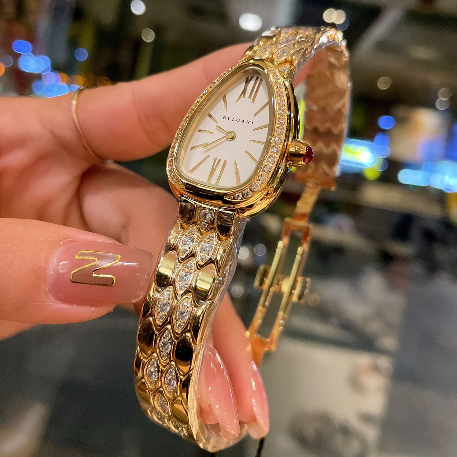 new Octo Finissimo watch-diamond-studded