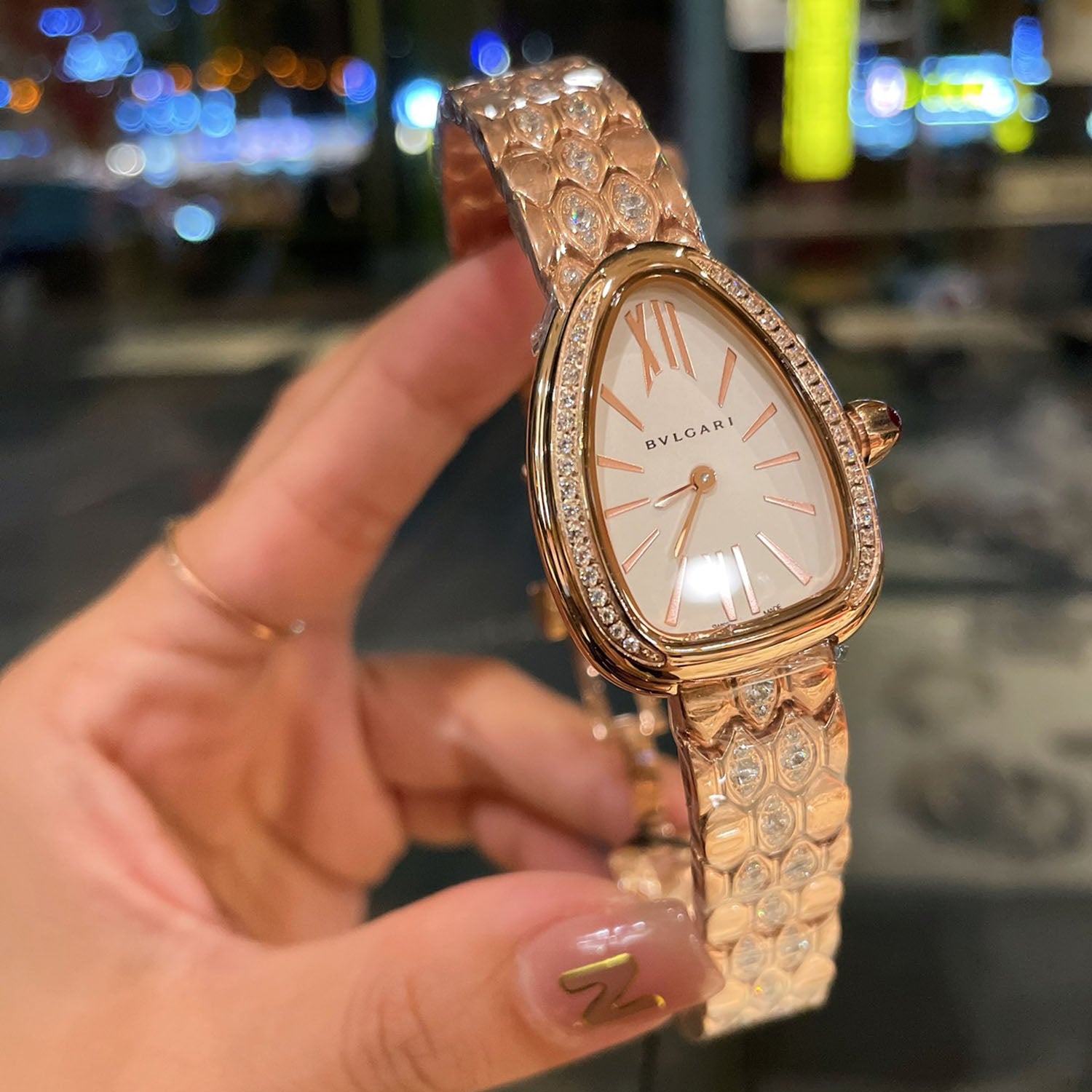 new Octo Finissimo watch-diamond-studded