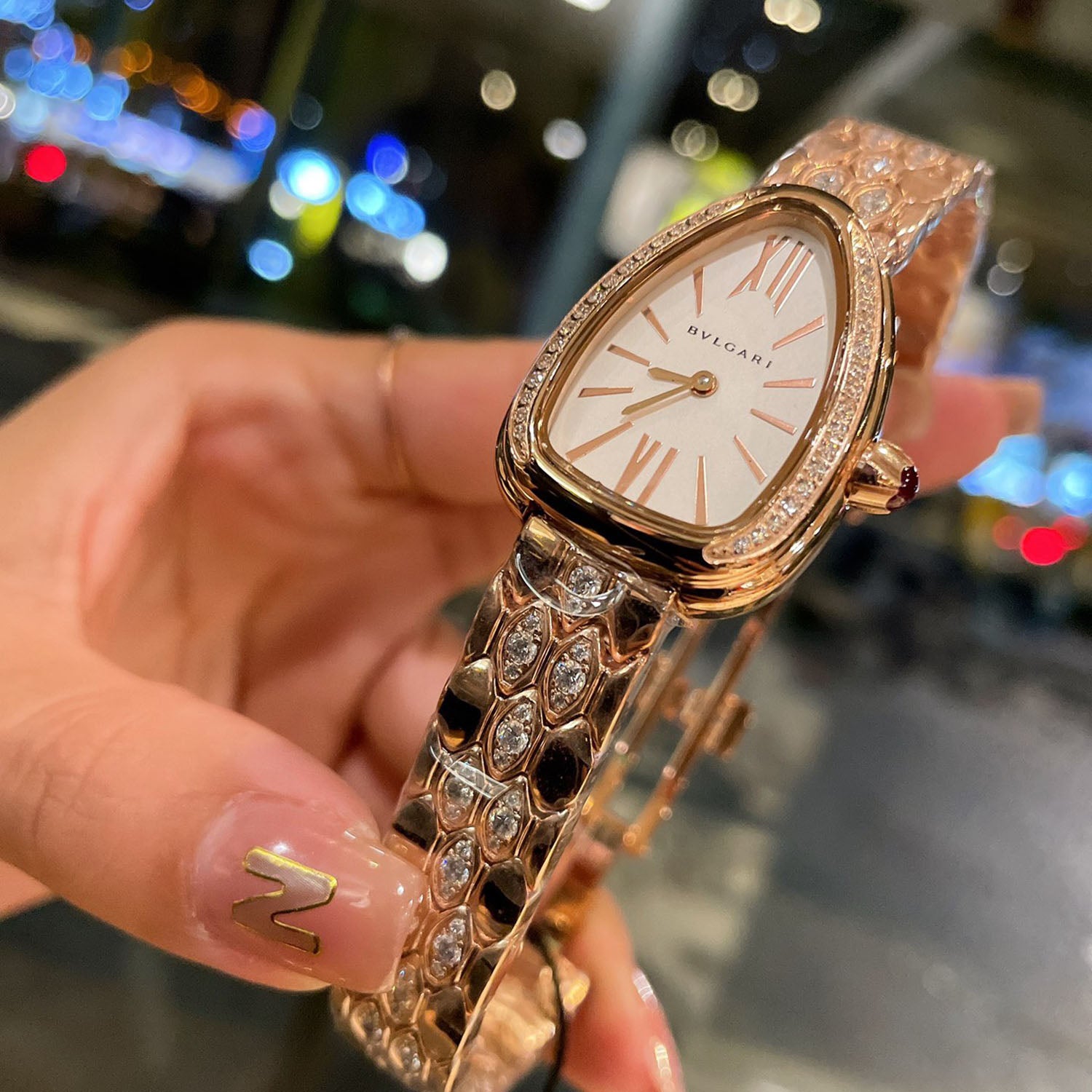 new Octo Finissimo watch-diamond-studded