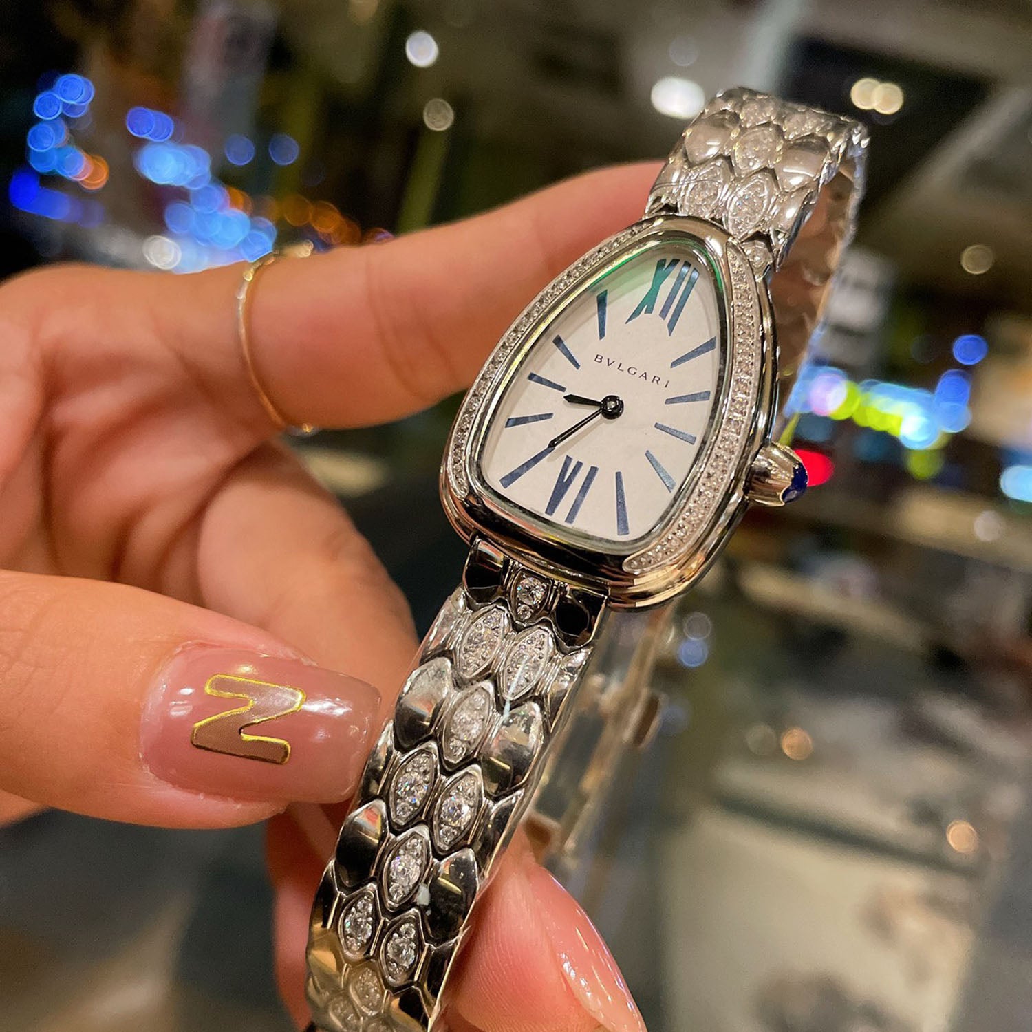 new Octo Finissimo watch-diamond-studded