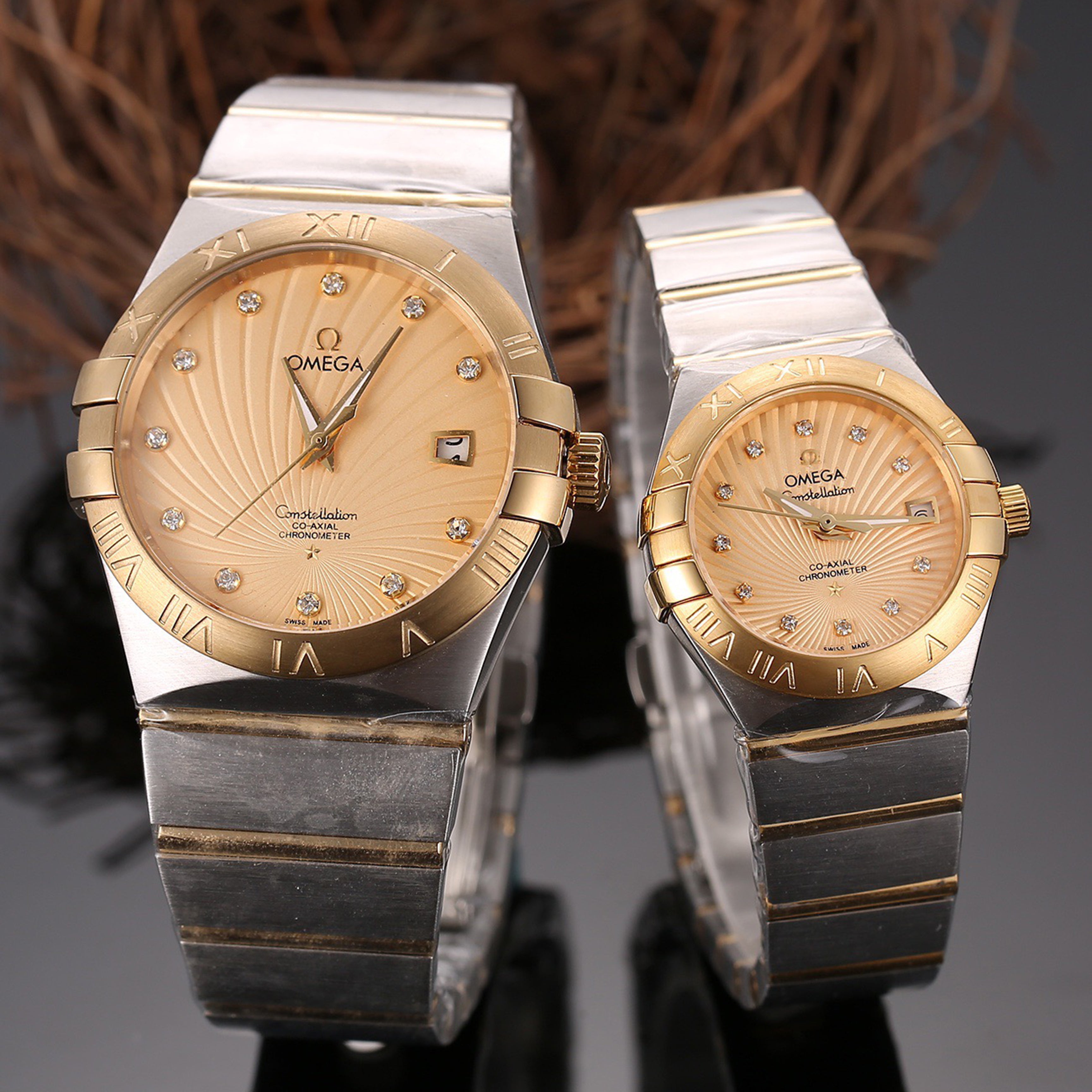 3 Needle Synchronized Twin Eagle Series Couple Watches