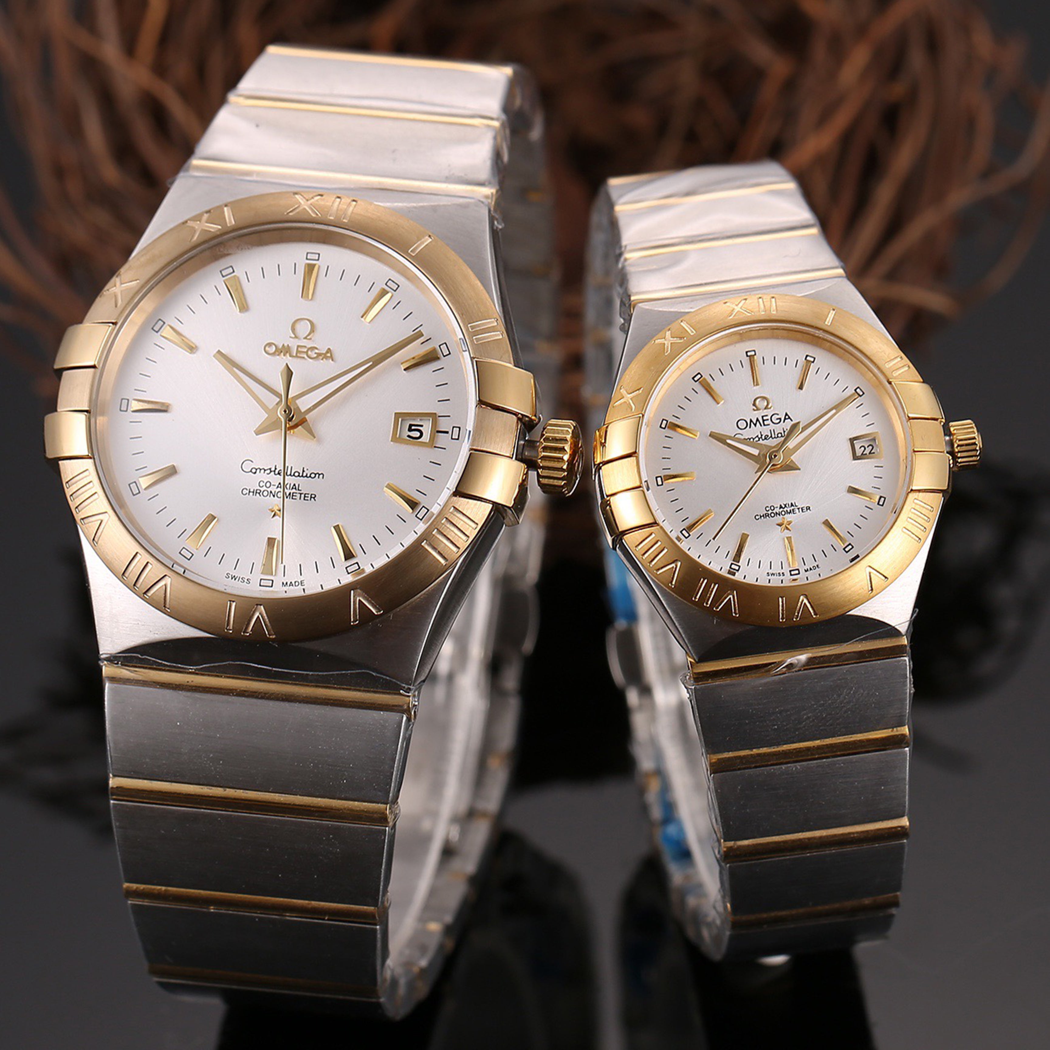 3 Needle Synchronized Twin Eagle Series Couple Watches