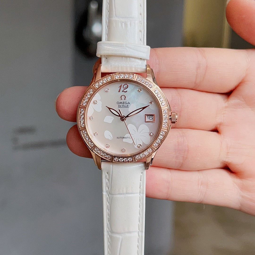 Elegant Ceramic Ladies' Watch