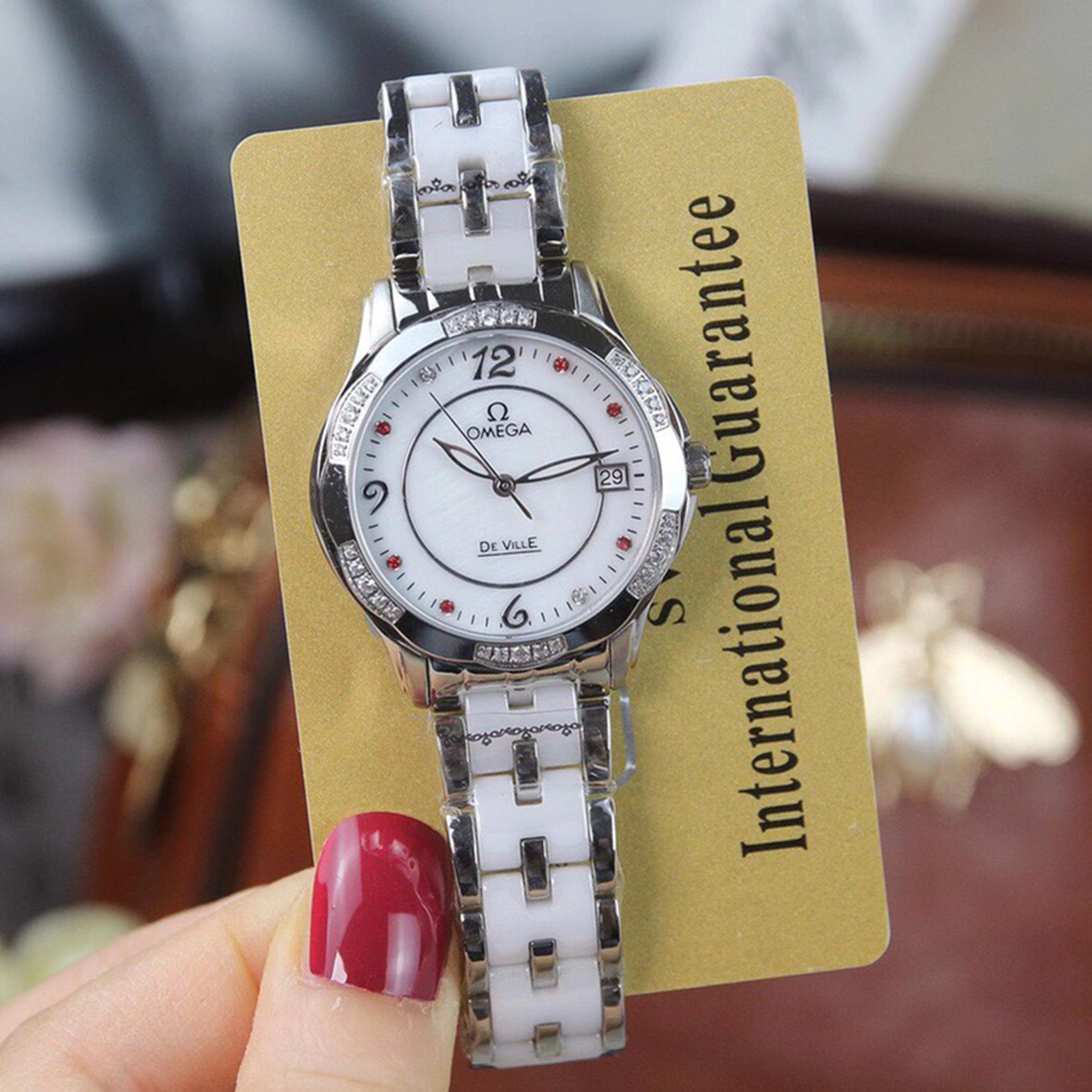 Elegant Ceramic Ladies' Watch